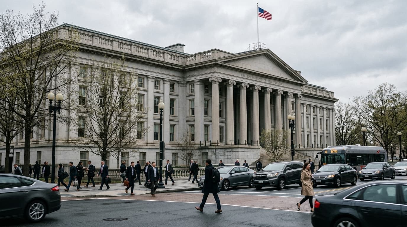 U.S. Treasury Department building representing the 2026 gift estate tax exemption increase